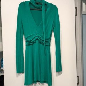NWOT Patrizia Pepe Emerald Green Dress XS S 0 2 4